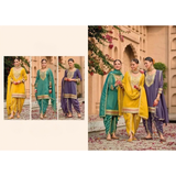MERAKI Shimmer Designer Wear with Embroidery Work