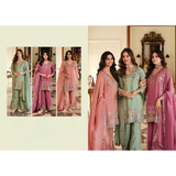 CHAHAT Shimmer Embroidery Sharara Sets