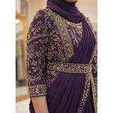 HV 9319 SUPER HIT READY-TO-WEAR JACKET SAREE DESIGN