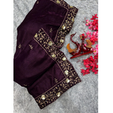 Velvet Designer Sarees