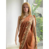 Heavy designer Saree with Sequins Blouse