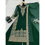 SRK-5901 Designer Look Top- Sharara Party Wear Designer Sharara Suits