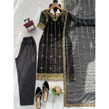 NEW DESIGNER WEDDING WEAR SEQUENCE WORK OUTFIT
