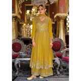 BARBIE - 562 PREMIUM Multicolor Chinon Silk Palazzo Set