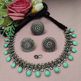 PREMIUM Oxidized stone choker sets