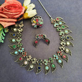 ELEGANT Oxidised Choker sets