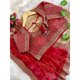 ZEENAT Pure Soft Jimmy Choo Silk Saree