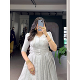 YNF532- SILK Gown Collection