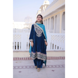 LW-9314 VELVET TOP-PANT WITH DUPATTA COLLECTION