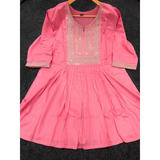 Adaa- Trending Short length Kurti with Embroidery Work