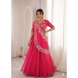 HB-191 New Launching Embroidery Work Lehenga Choli