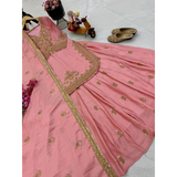 Pakistani ELEGANT  Style Sequence Party Lehenga Sets