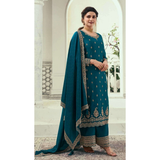 VINAY SHAHEEN 66930- Heavy Silk Georgette Salwar Suit