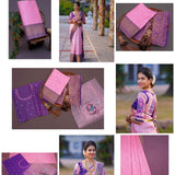 Silk Embossed Saree