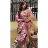 Trending Jimmy Choo With Heavy Embroidery Palazzo Sets