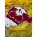 VIVERA SABYASACHI Designer Saree with Ready- Made Blouse Size 38-40