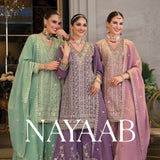 EBA SUPERHIT NAYAAB- Embroidered Work Palazzo Suits-