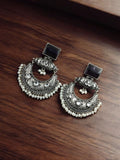 Oxidised Royale Chandbali Earrings
