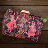 Designer Silk Clutch