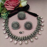 PREMIUM Oxidized stone choker sets