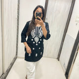 Selfie Chikankari Style Tops