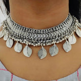 Oxidised Choker Necklace Set