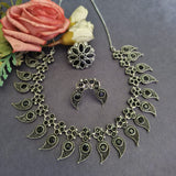 ELEGANT Oxidised Choker sets
