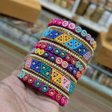 Pearl Multi Beaded Bangle Sets