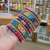 Pearl Multi Beaded Bangle Sets