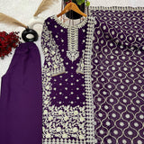 Sequence Party Wear Look Top-Palazzo Set SRK-5238