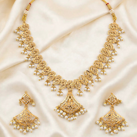 Premium Jadau Jewelry Set