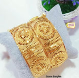 Gold- Plated Bangle Set