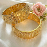 Gold- Plated Bangle Set