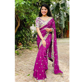 Trending Georgette Designer Saree