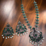 Oxidised stone Jewelry Sets