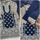 Punjabi Style Salwar Kameez Palazzo Set