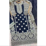 Punjabi Style Salwar Kameez Palazzo Set