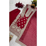 Punjabi Style Salwar Kameez Palazzo Set