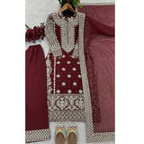 Punjabi Style Salwar Kameez Palazzo Set