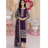 Sequence Party Wear Look Top-Palazzo Set SRK-5238