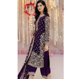 Sequence Party Wear Look Top-Palazzo Set SRK-5238