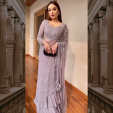 Ruffle Style Ready to Wear Saree