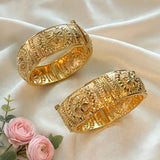Gold- Plated Bangle Set
