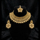 Glamorous Look Gold- Tone Choker set