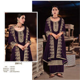 New Velvet Designer Party Wear Look Top-Dupatta
