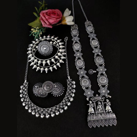 Oxidized Jewellery Combo Set