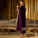 Pakistani Velvet Formal Wear