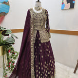 Pakistani Style Sequence Party Lehenga Set