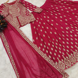 Pakistani Style Sequence Party Lehenga Set