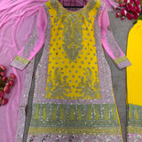 Sequence Party wear Multicolor Palazzo Set